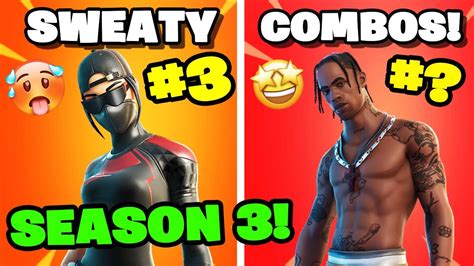 Top 10 Sweatiest Skin Combos In Chapter 2 Season 3 You Need To Try