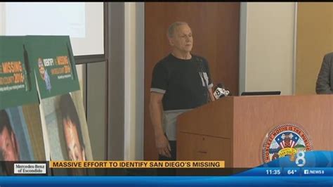 Massive Effort To Identify San Diegos Missing Persons