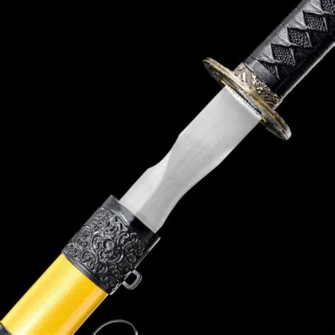 Handmade Spring Steel Phoenix Tsuba Real Japanese Katana Samurai Swords