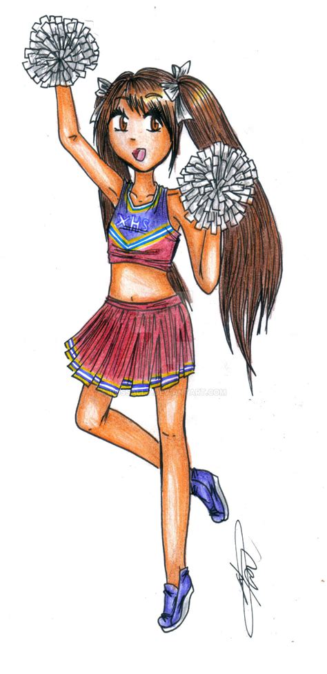 Cheerleader By Rossally On Deviantart