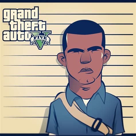 Imagen Gta V Fan Art Franklin Clinton Sketchpng Grand Theft