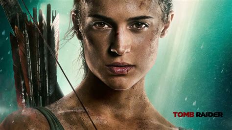 Masaüstü Tomb Raider 2018 Alicia Vikander Kadınlar Lara Croft