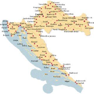 The other introductions are in english. Reference map of Croatia. | Download Scientific Diagram