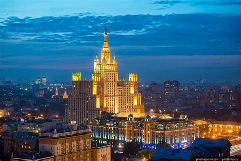 Москва с высоты красота города — фотошедевры Славы Степанова 69 фото