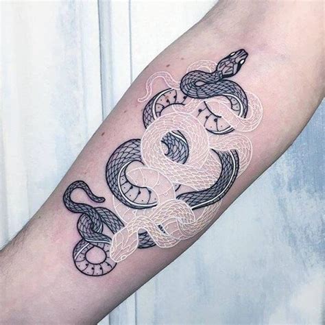 The snake tattoo has been a favorite dating back to when this tattoo first gained popularity. 50+ Cool Snake Tattoo Ideas Who Love Elongated Lines