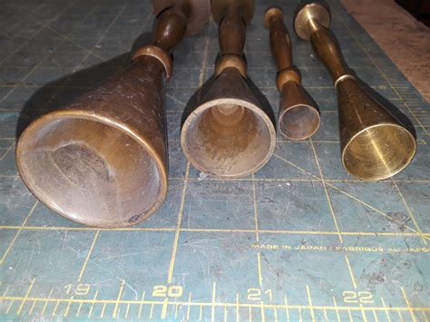 Antique Brass Pipe Organ Tools Tuning Cones