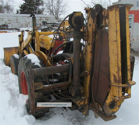 1969 Case 580ck With Bucket And Bradco Hammer