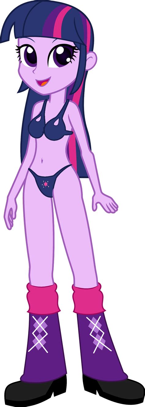 Twilight Sparkle Bikini Outfit With Shoes By Marcusvanngriffin On Deviantart
