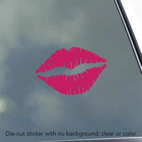 Biting Lip Vinyl Sticker Decal Kink Domme Sexy Bdsm Etsy