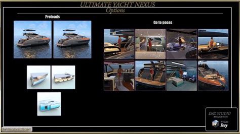 Pw Ultimate Yacht Nexus 3d Models For Daz Studio And Poser