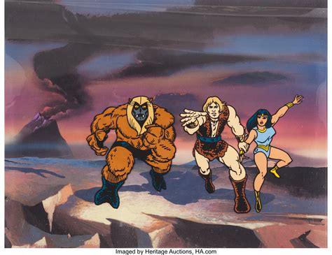 Thundarr The Barbarian Publicity Cel Ruby Spears 1980 Lot 99250 Heritage Auctions