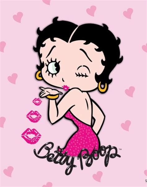Betty Boop Kiss Póster Lámina Compra En Posterses