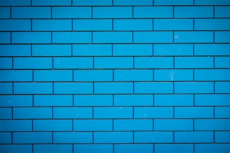 Blue Brick Stone Wall Textures Free Photo