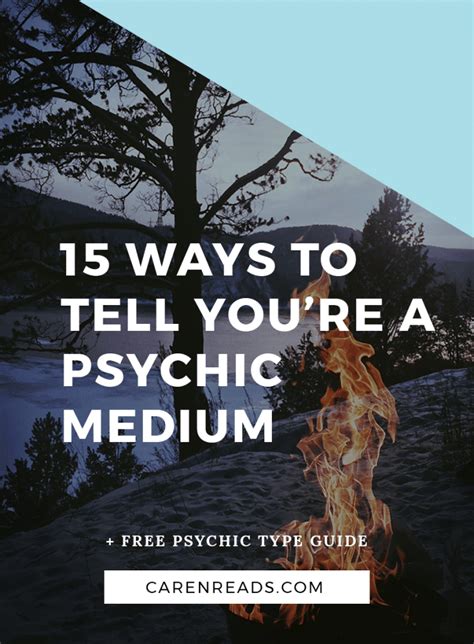 Ways To Tell You Re A Psychic Medium Healing Quotes Spiritual Spiritual Gifts Physic Medium