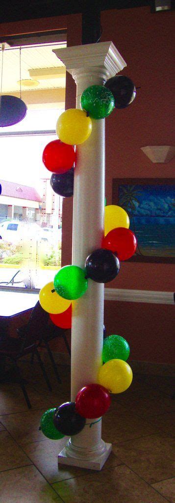 Last month my parents celebrated their 50th wedding anniversary. Pillar Wrap LOL Balloons | Rasta party, Link balloons ...