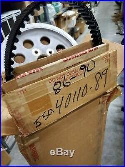 You can now install the belt drive kit; belt | Drive Conversion Kit