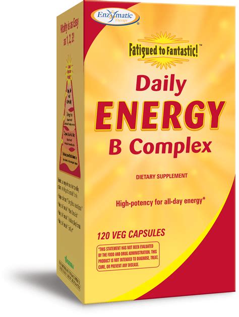 enzymatic therapy fatigued to fantastic daily energy b complex 120 ct
