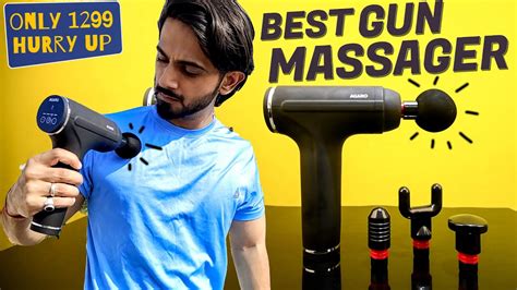 best budget massage gun review best massage gun in india 2023 agaro galaxy gun massager