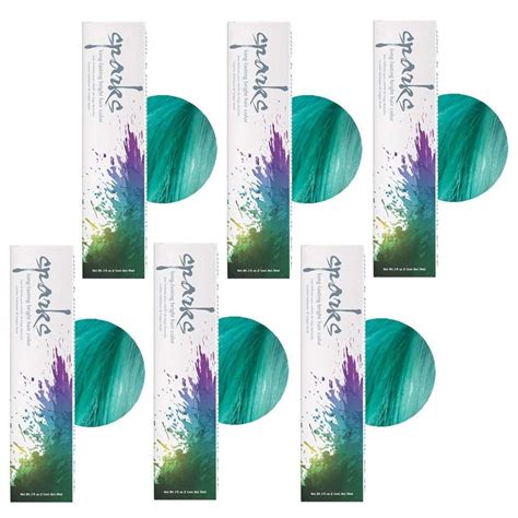 How long does teal hair dye last. SPARKS Lasting Bright Permanent Hair Color Totally Teal ...