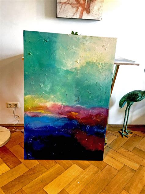 Katharina Husslein Blue And Green Nature Sea Sunset Abstract