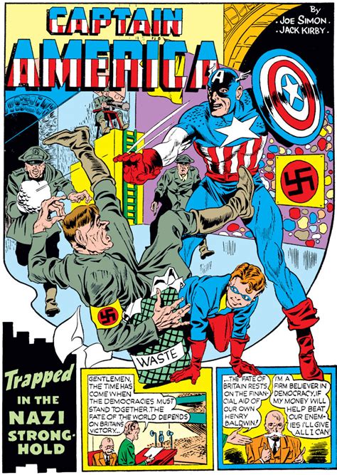Old School Captain America Issue 2 Story 2 Trapped In The Nazi