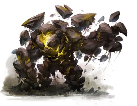 Rock Monster Design By Cxartist On Deviantart Monster Design Monster