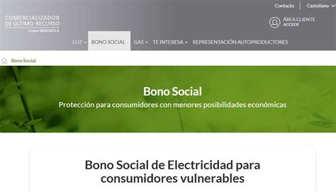 Bono Social Curenergía Solicitud y Requisitos