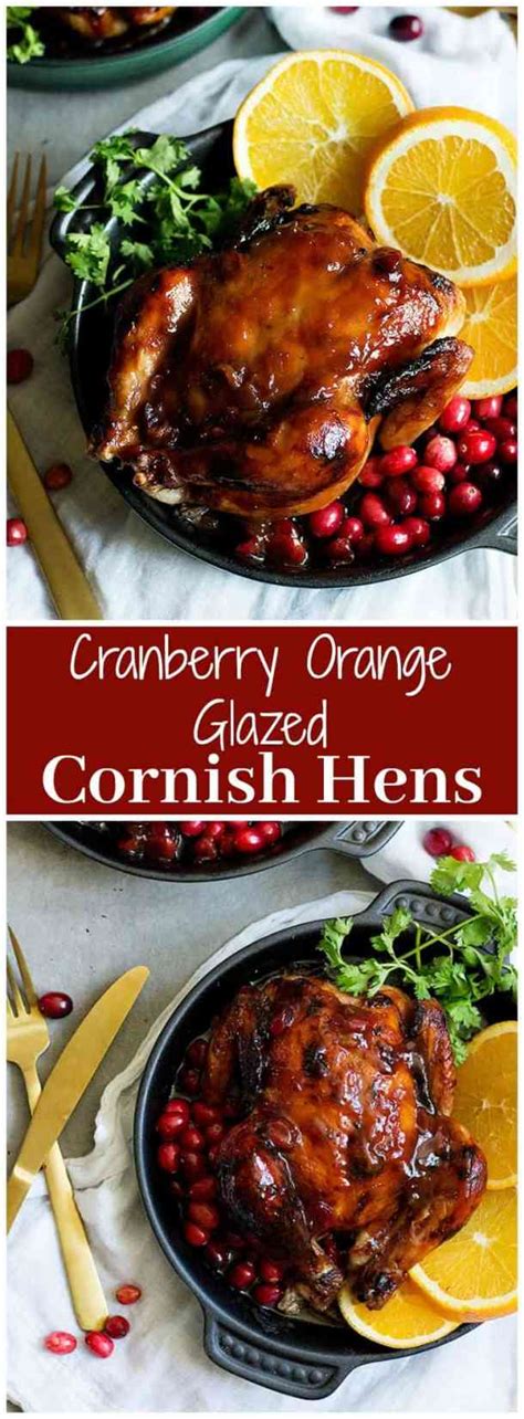 Cornish game hen recipe with cranberry glaze major hoff. Cornish Hen Recipe with Cranberry Orange Glaze • Unicorns in the Kitchen