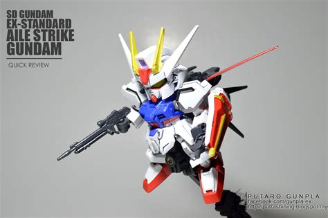 Sd Gundam Ex Standard Aile Strike Gundam Review Putaro Plastic Modeller