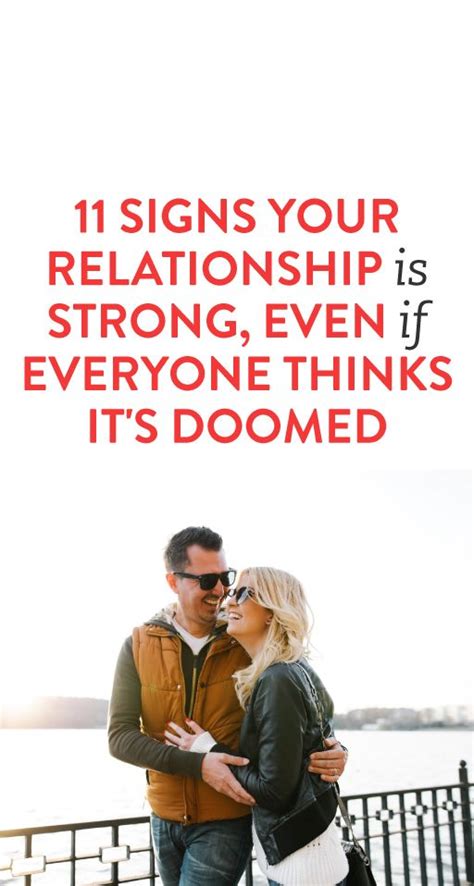 Signs A Doomed Relationship Is Actually Strong Relationship