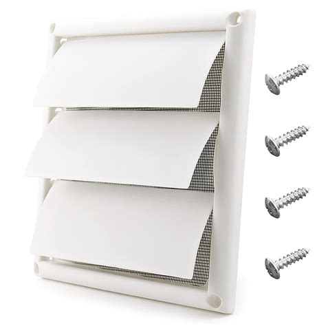 Buy Funmit 6 Louvered Vent Cover 8 X 8 Oversize Outside Dimensions