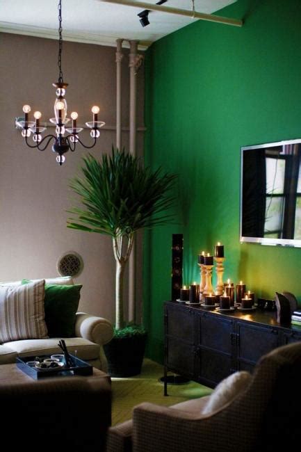 choosing accents  interior design color schemes  analogous green