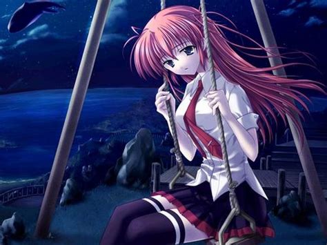 Anime Girl On Swing Recommended Anime S And Manga S Photo 27979679 Fanpop