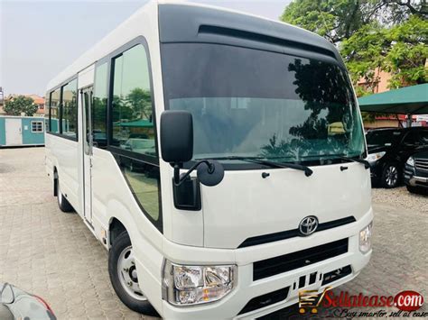 Brand New 2022 Toyota Coaster Bus For Sale In Nigeria Sell At Ease
