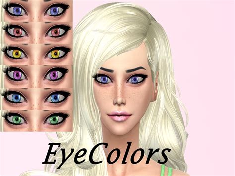 The Sims Resource Cosmic Eye Colors By Genius