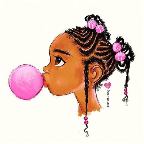 African American Girl Drawing Free Download On Clipartmag
