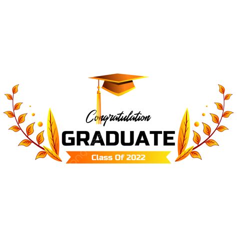 Graduation Gold Png Picture Graduate Class Of 2022 Gold Graduation
