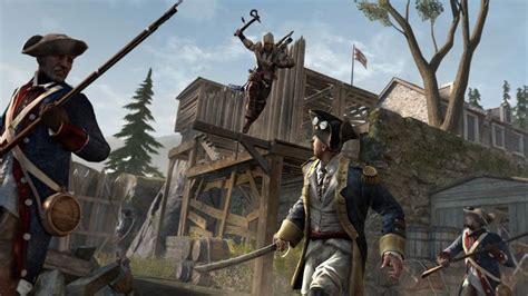 Connor Kenway Air Assassinations Useing A Tomahawk Assassins Creed