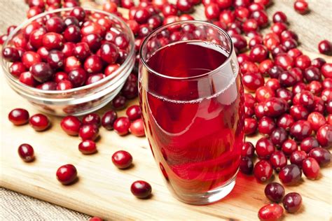 Amazing Health Benefits Cranberry Juice Natural Food Series