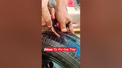 How To Fix Tubeless Tyres 😱 Shorts Viral Vlog Youtube