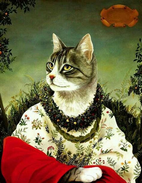 Paintings Of Cats Dressed As Humans Warehouse Of Ideas