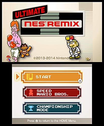 Nintendo Selects Ultimate Nes Remix 3ds Pricepulse