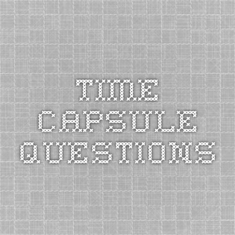 Time Capsule Questions Time Capsule Teaching Resources This Or That