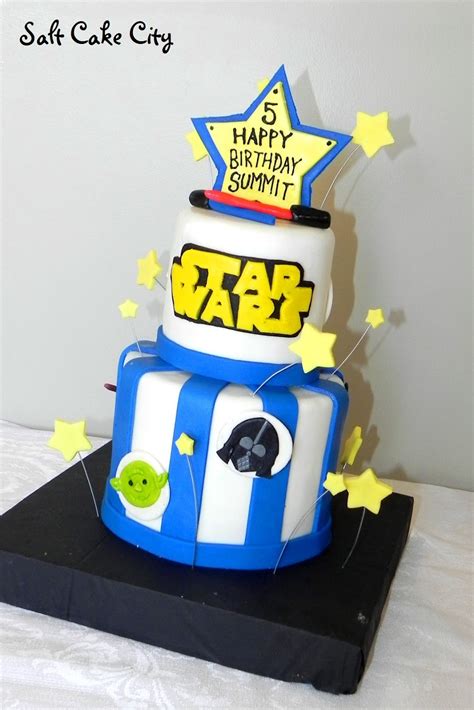 Salt Cake City Mini Star Wars Birthday Cake