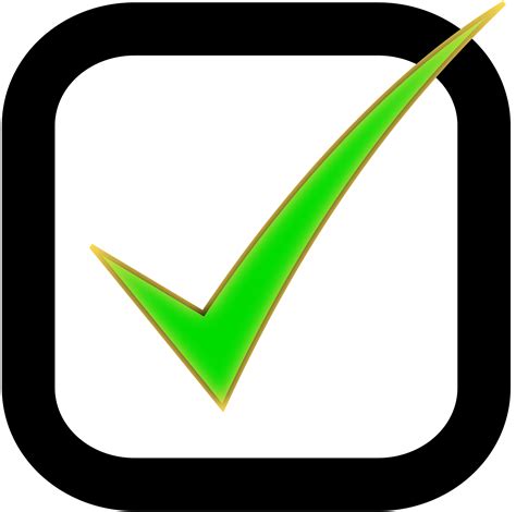 Checkmark Box Png Pixshark Images Galleries With A Bite