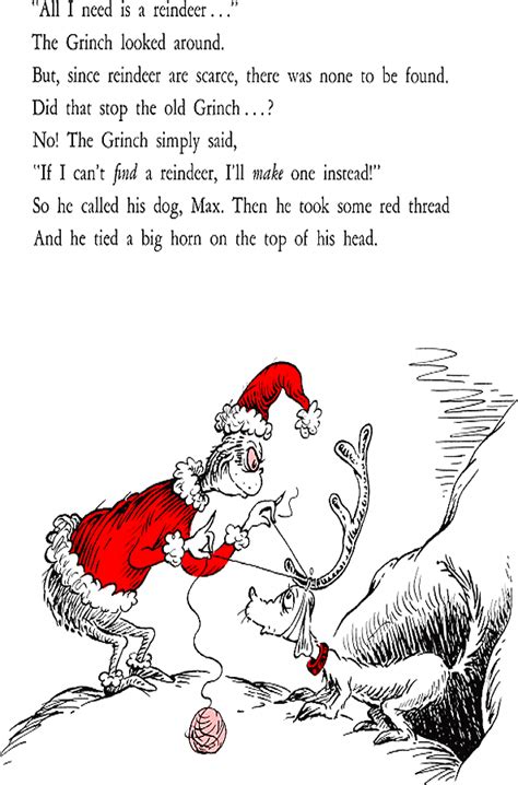 Read How The Grinch Stole Christmas Free