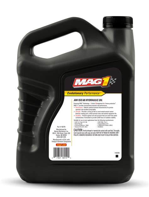 Mag 1® Aw Iso 68 Hydraulic Oil Mag 1