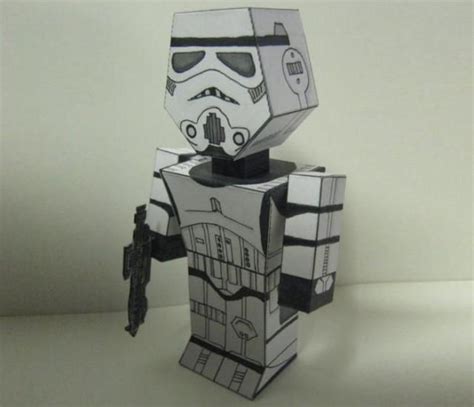 Star Wars Classic Stormtrooper Paper Toy By Ditch Scrawls