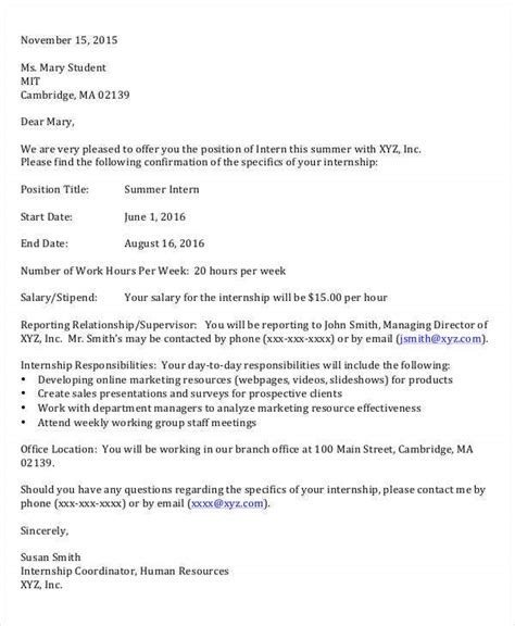 Check spelling or type a new query. 9+ Internship Appointment Letter Templates - Free Sample, Example Format Download | Free ...