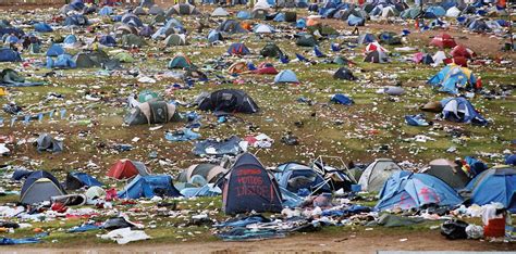 The Environmental Cost Of Abandoning Your Tent At A Music Festival